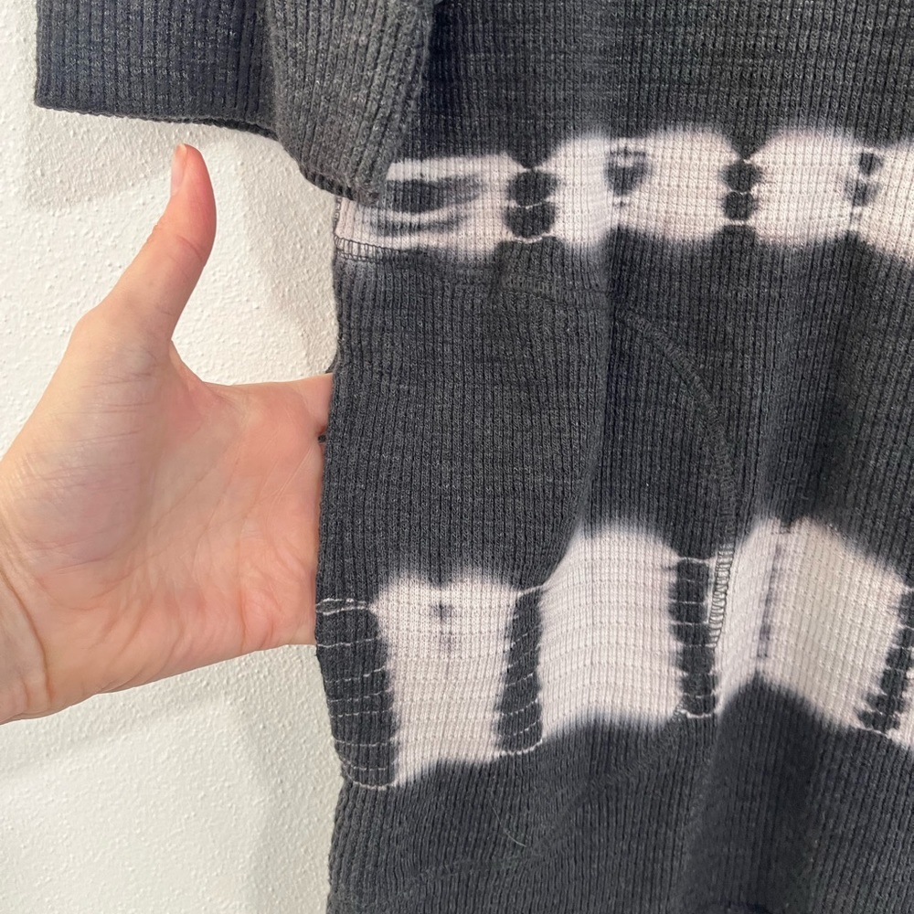 WE THE FREE boho canyon wash tie dye long line tunic with pockets size XS - Picture 8 of 10